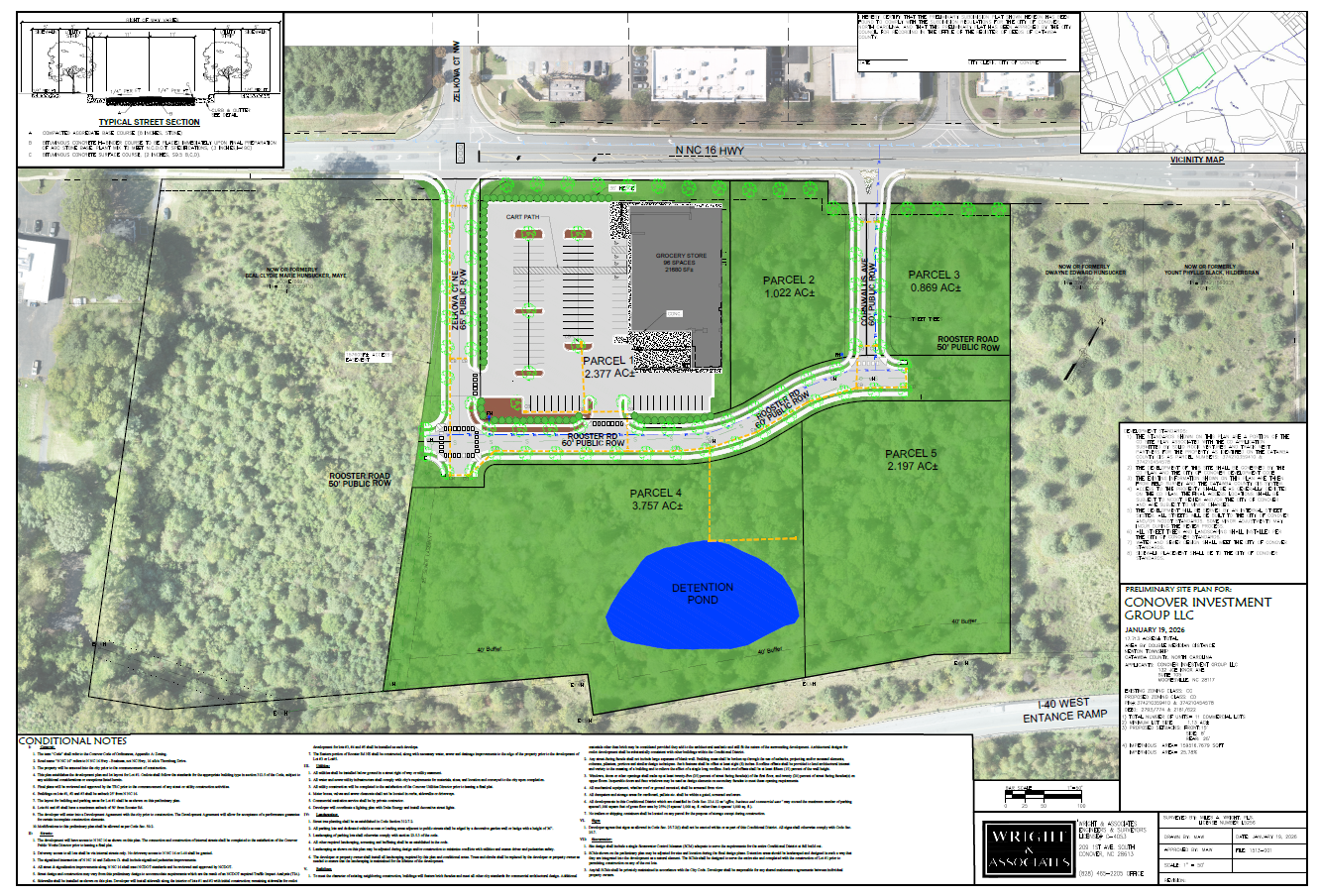Rezoning R25-11 1210 N NC 16 Hwy Site Plan
